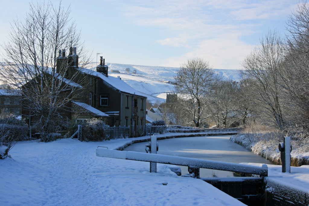 Snow in Marsden