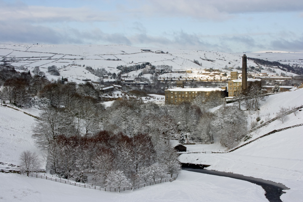 Snow in Marsden