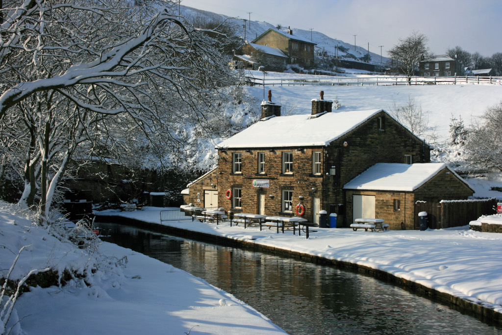 Snow in Marsden