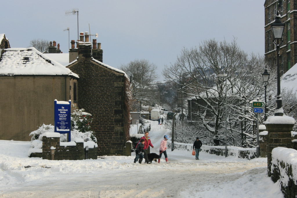 Snow in Marsden