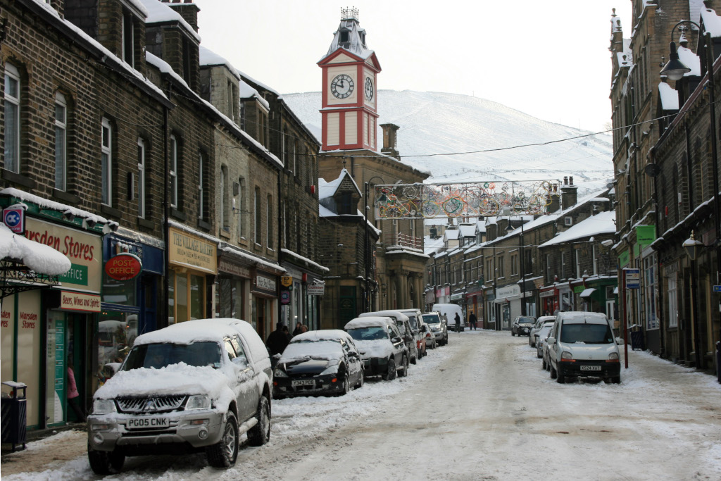 Snow in Marsden