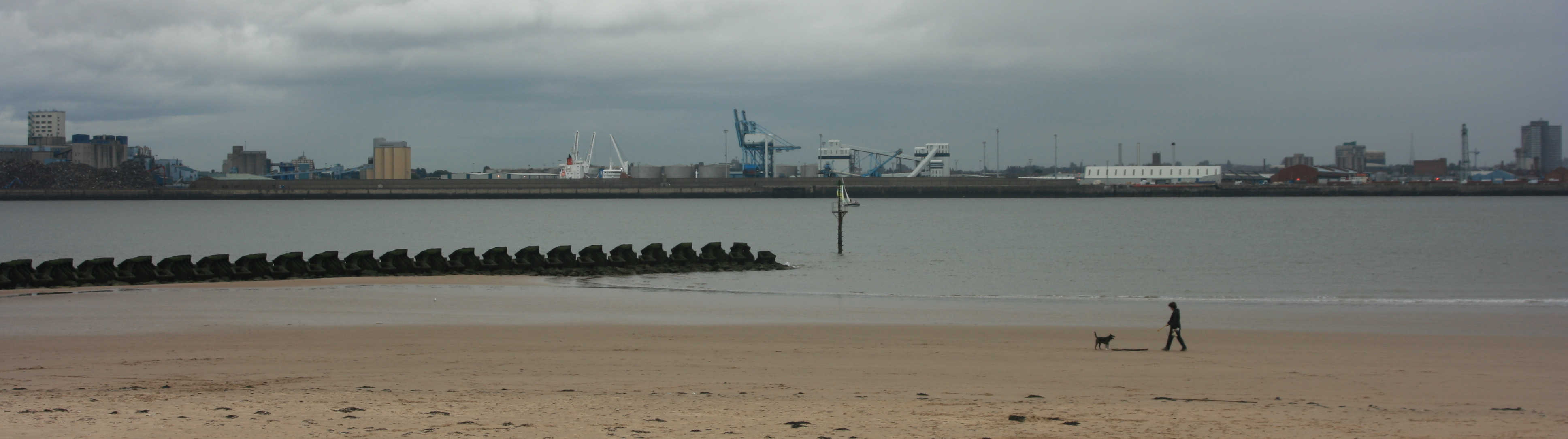 The Wirral coast, September 2007