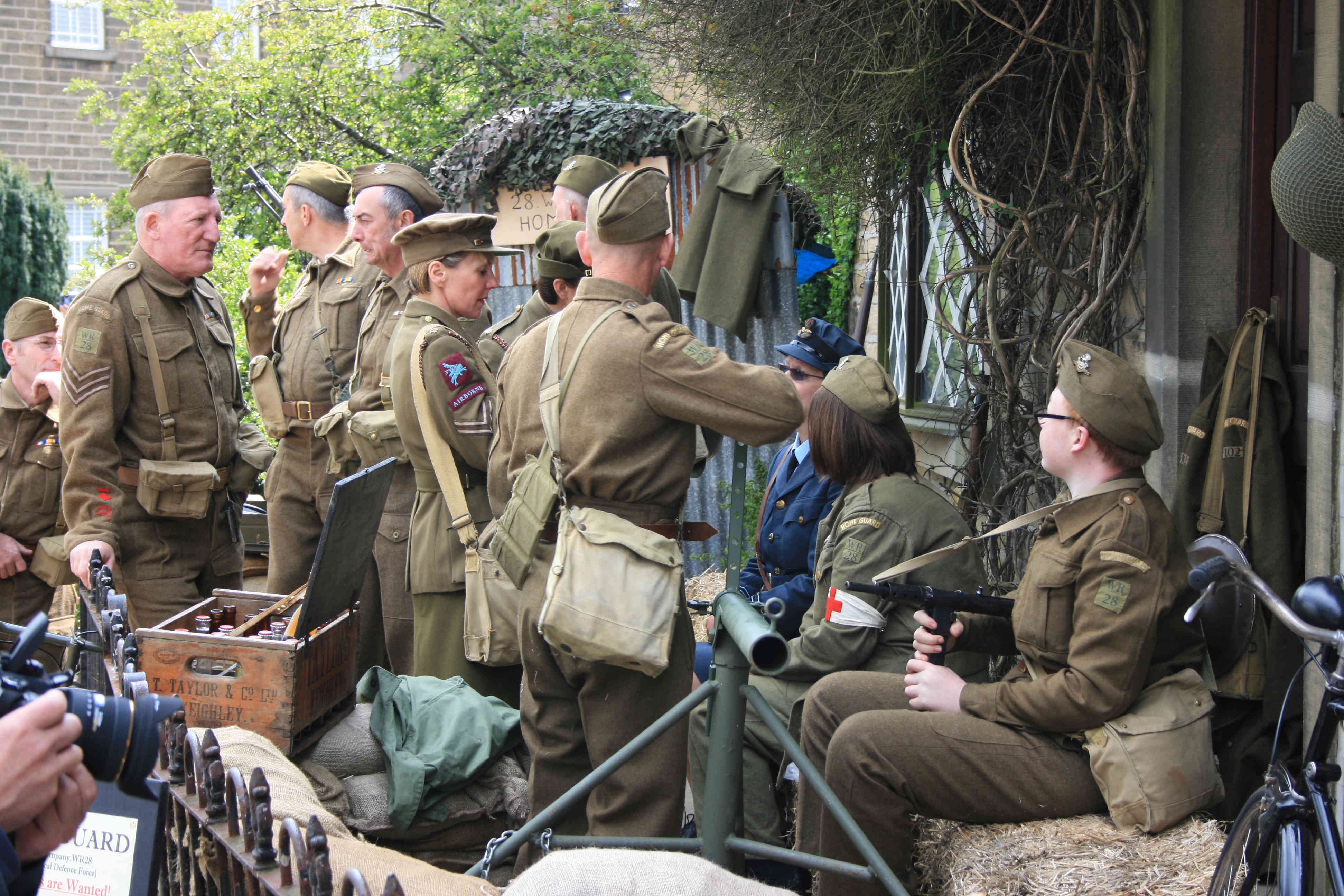 World War Two day, Haworth