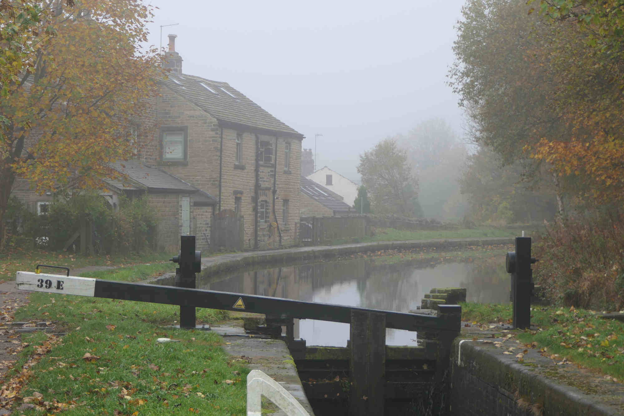 Misty Day in Marsden, Autumn 2024