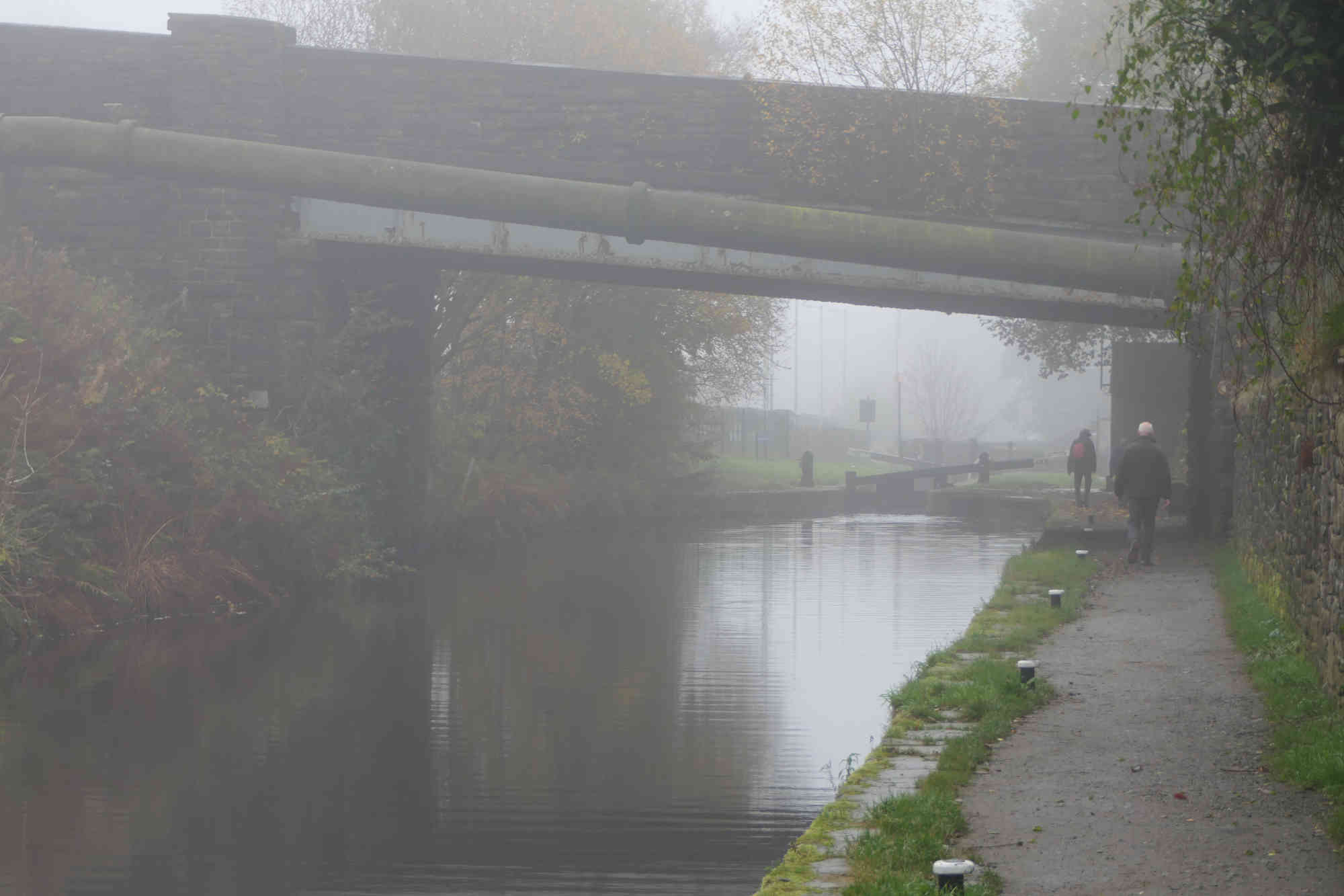 Misty Day in Marsden, Autumn 2024