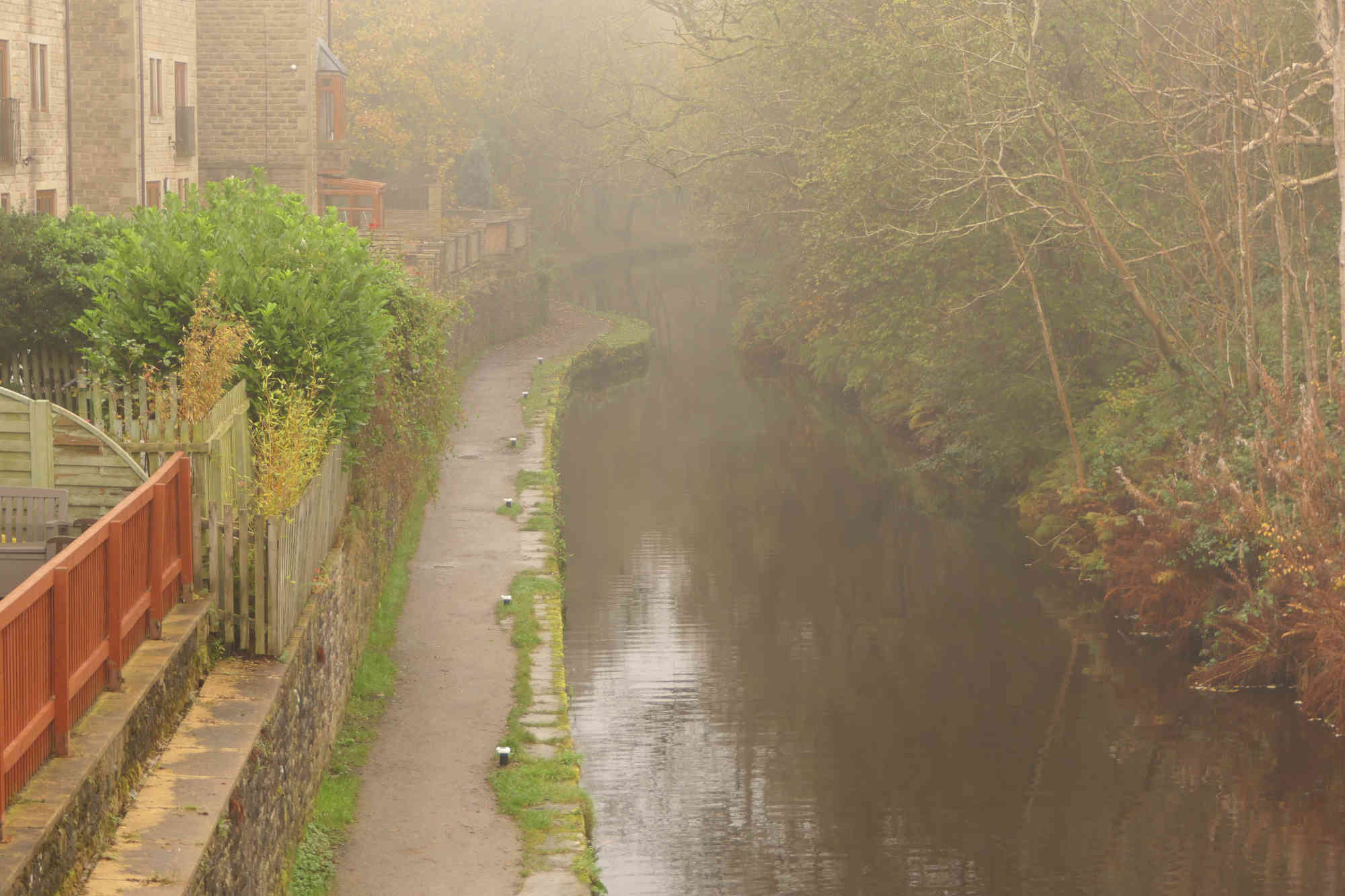 Misty Day in Marsden, Autumn 2024