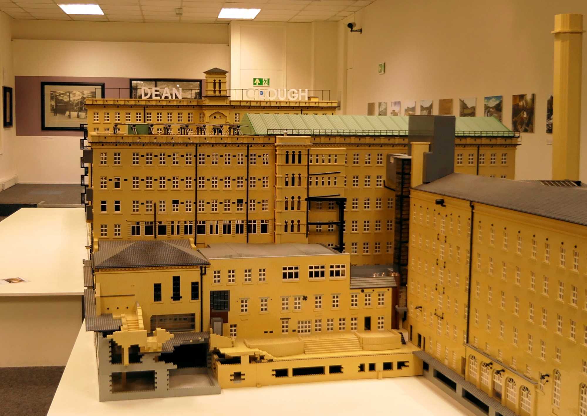 Dean Clough, Halifax Lego Model