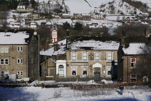 View of Marsden New Inn and Snow