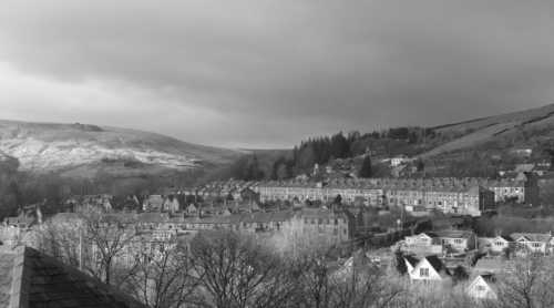 View over Marsden from Stubbin Road