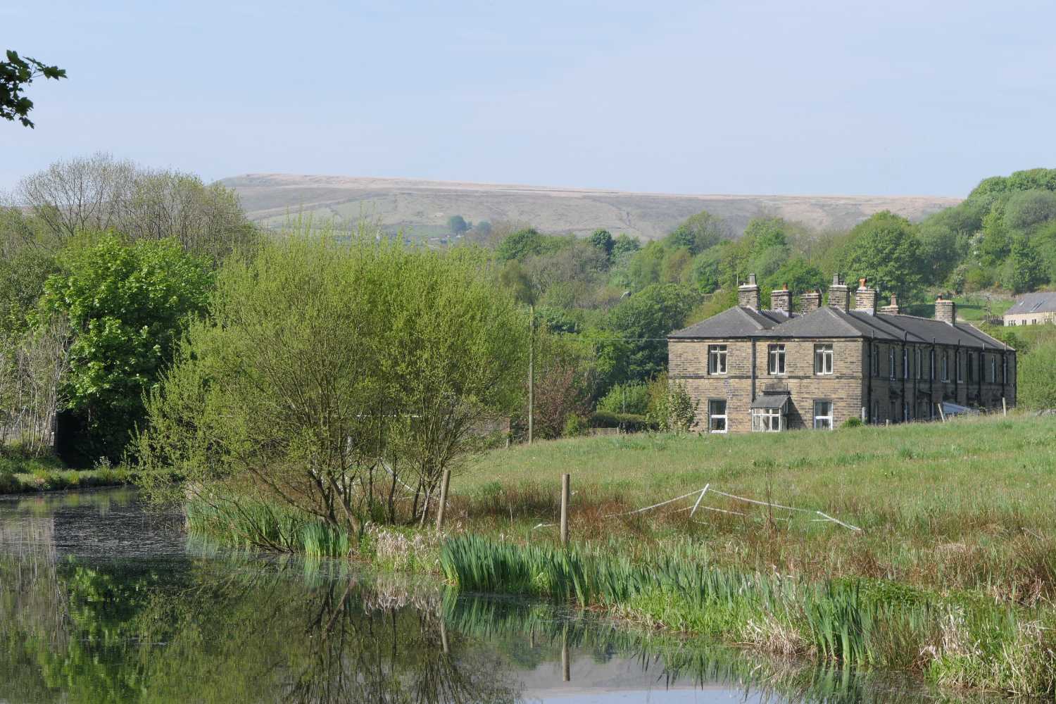 Houses near Clough Mill