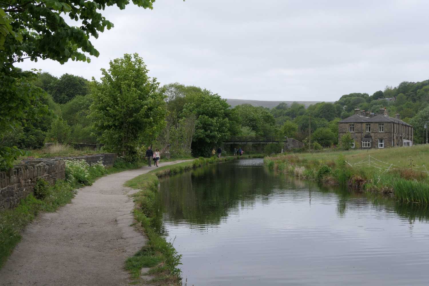 The site of the old Clough Mill.