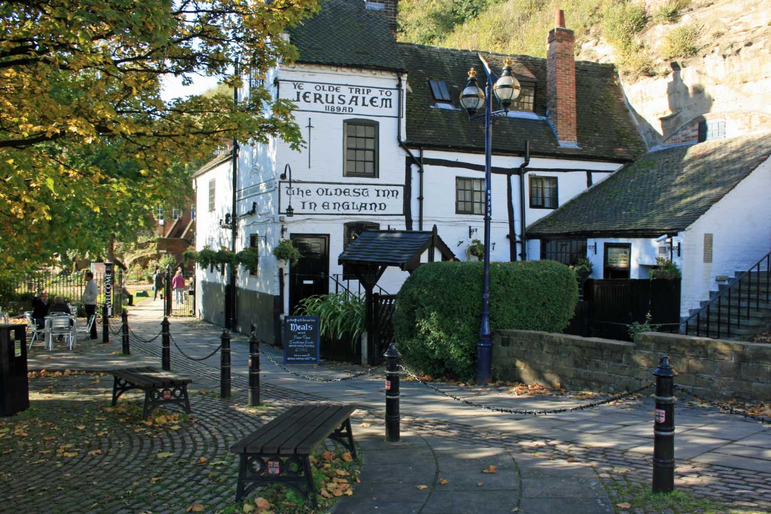 The Olde Trip to Jerusalem pub in Nottingham