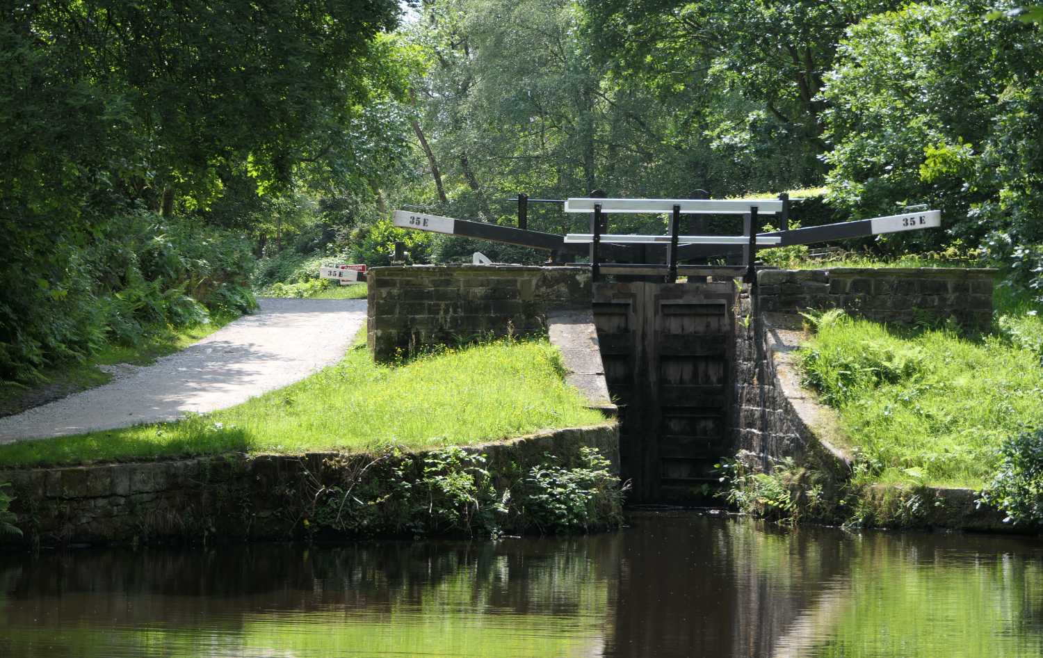 Lock 35E on the Huddersfield Narrow Canal