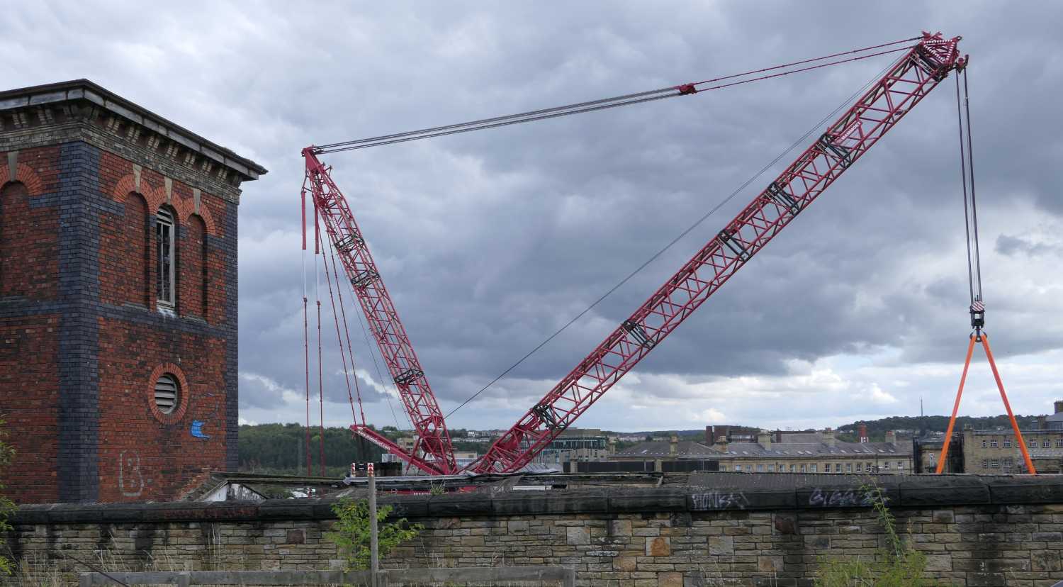 Huge Mammoet Crawler Crane, Two