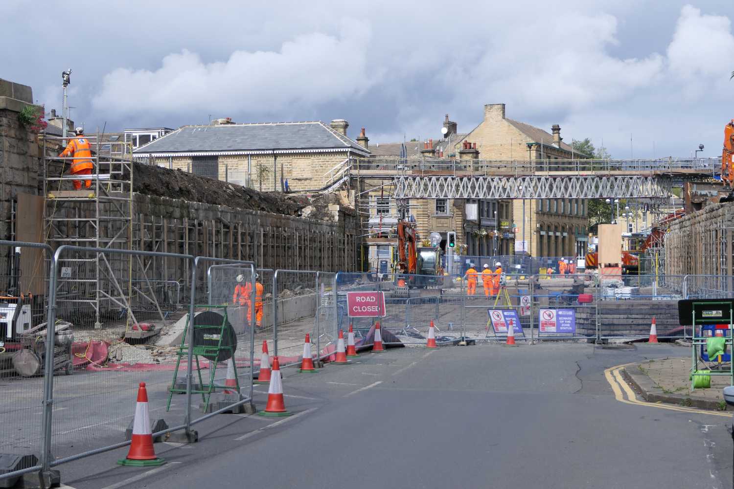 John William Street without the railway bridge, one