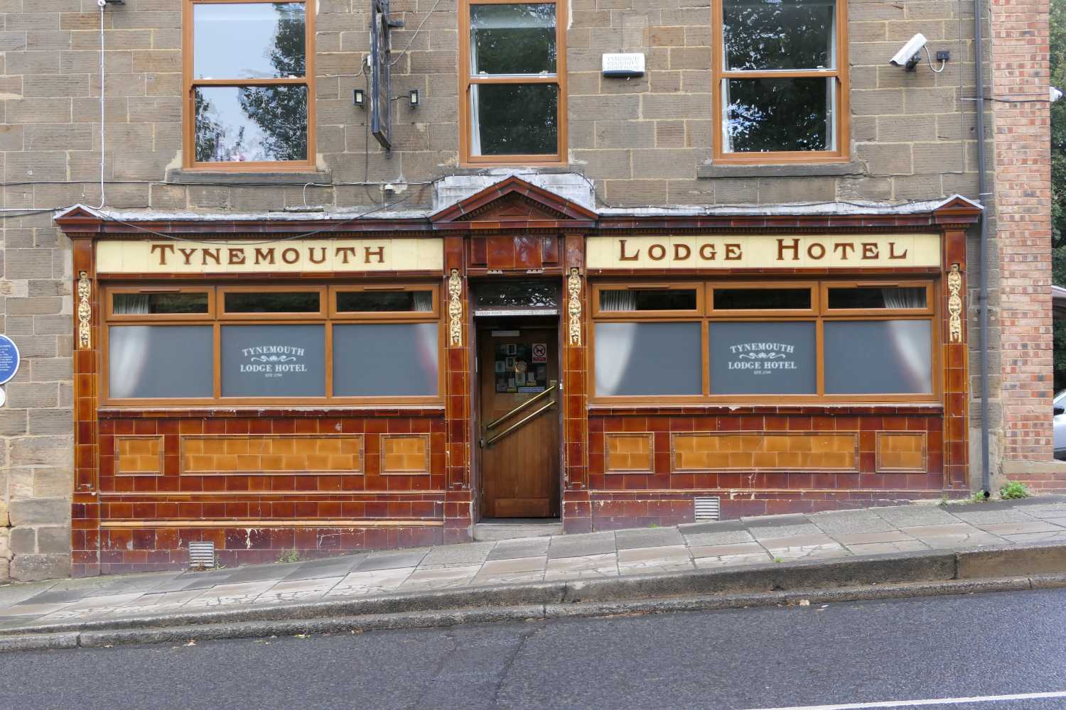 Outside of the Tynemouth Lodge Hotel