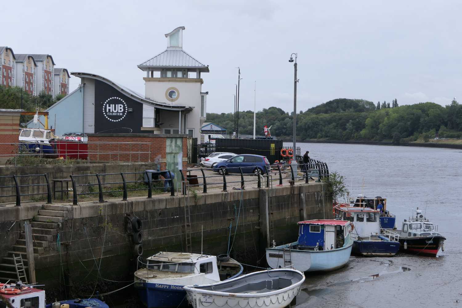 Quayside near the Free Trade Inn