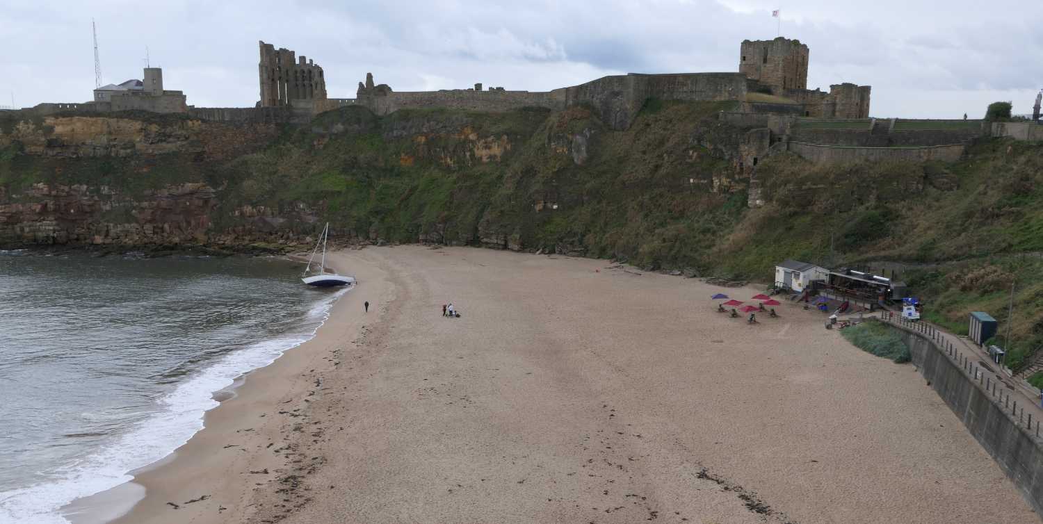 King Edwards bay and castle