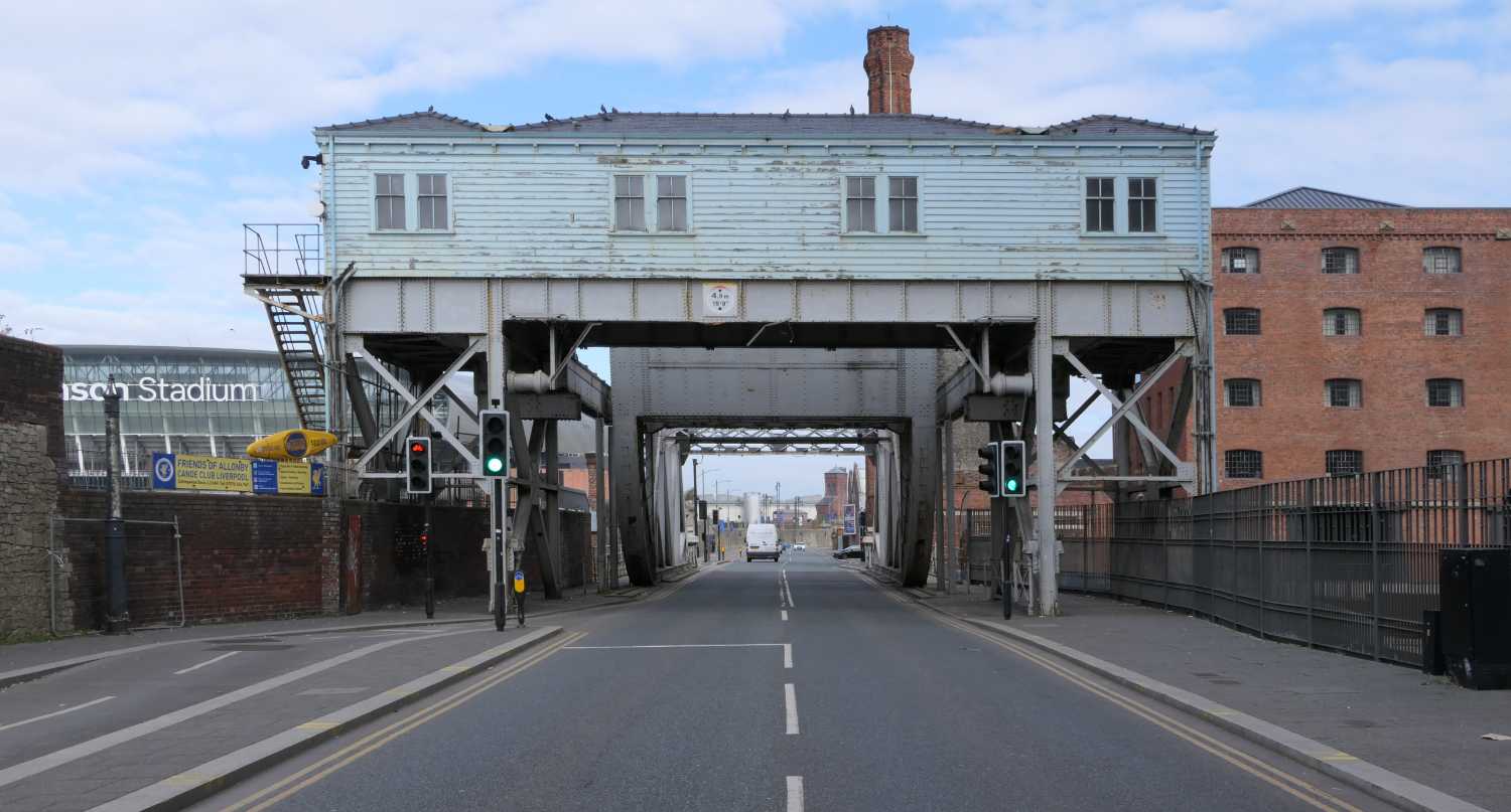 Stanley dock bridge, two