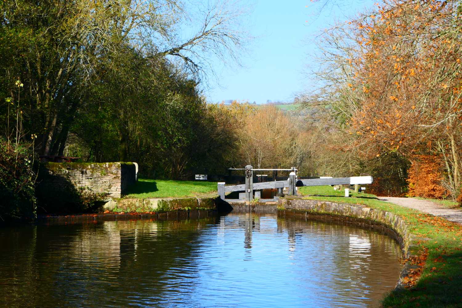 View of Marple Lock, Two