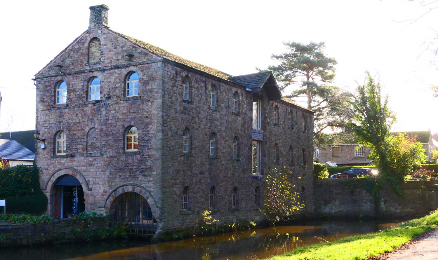 Warehouse on the canal at Marple, One
