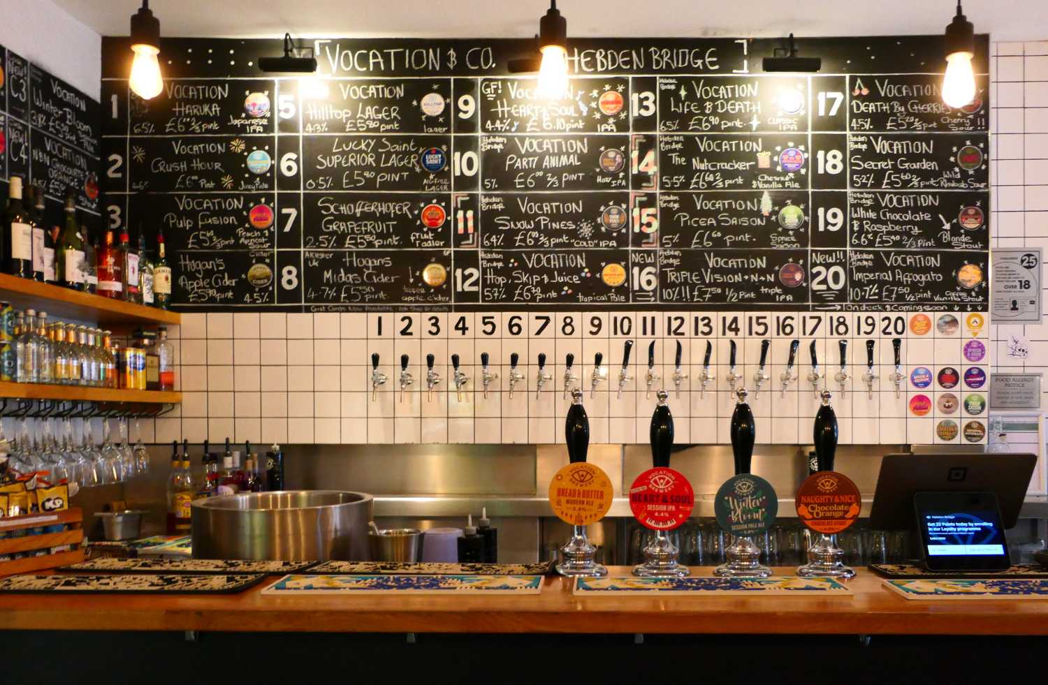 Inside view of the pub