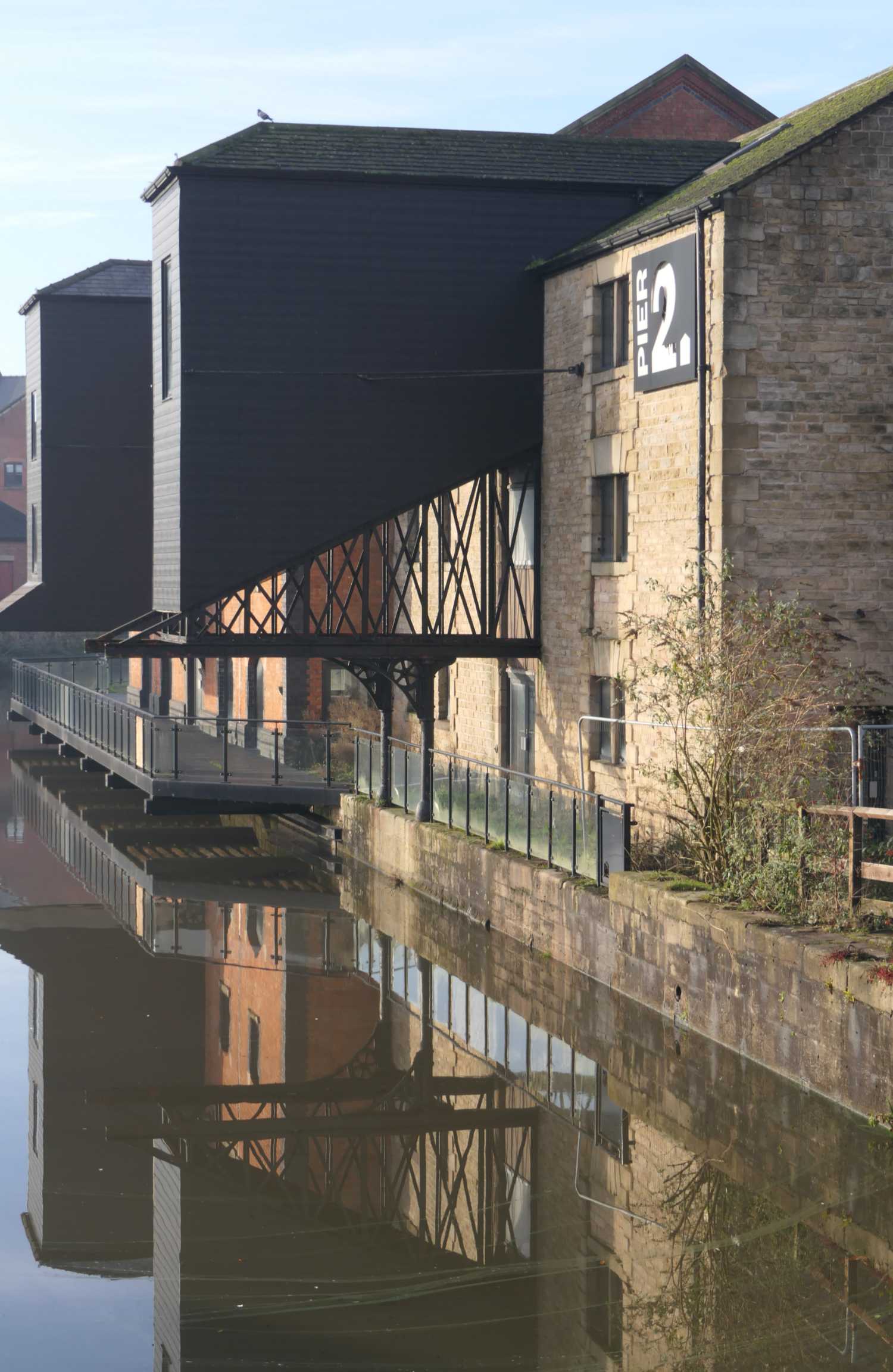 Wigan Pier building two portrait