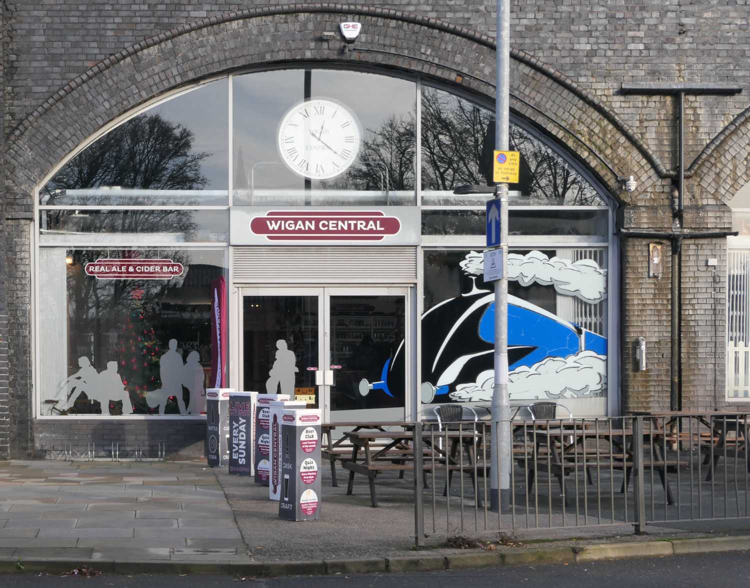 Outside of the Wigan Central micropub