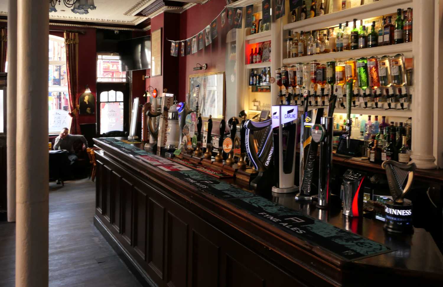 Inside of the Vernon Arms