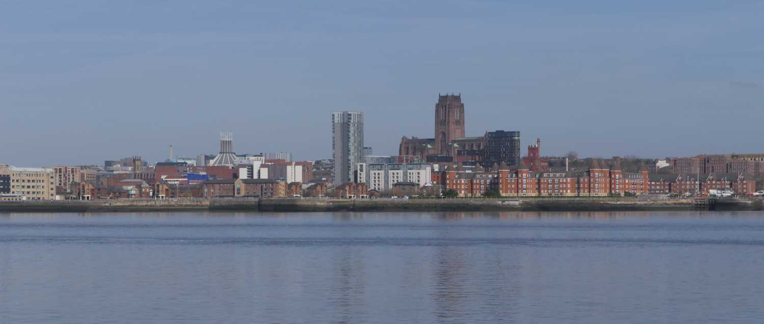 The two cathedrals from the river