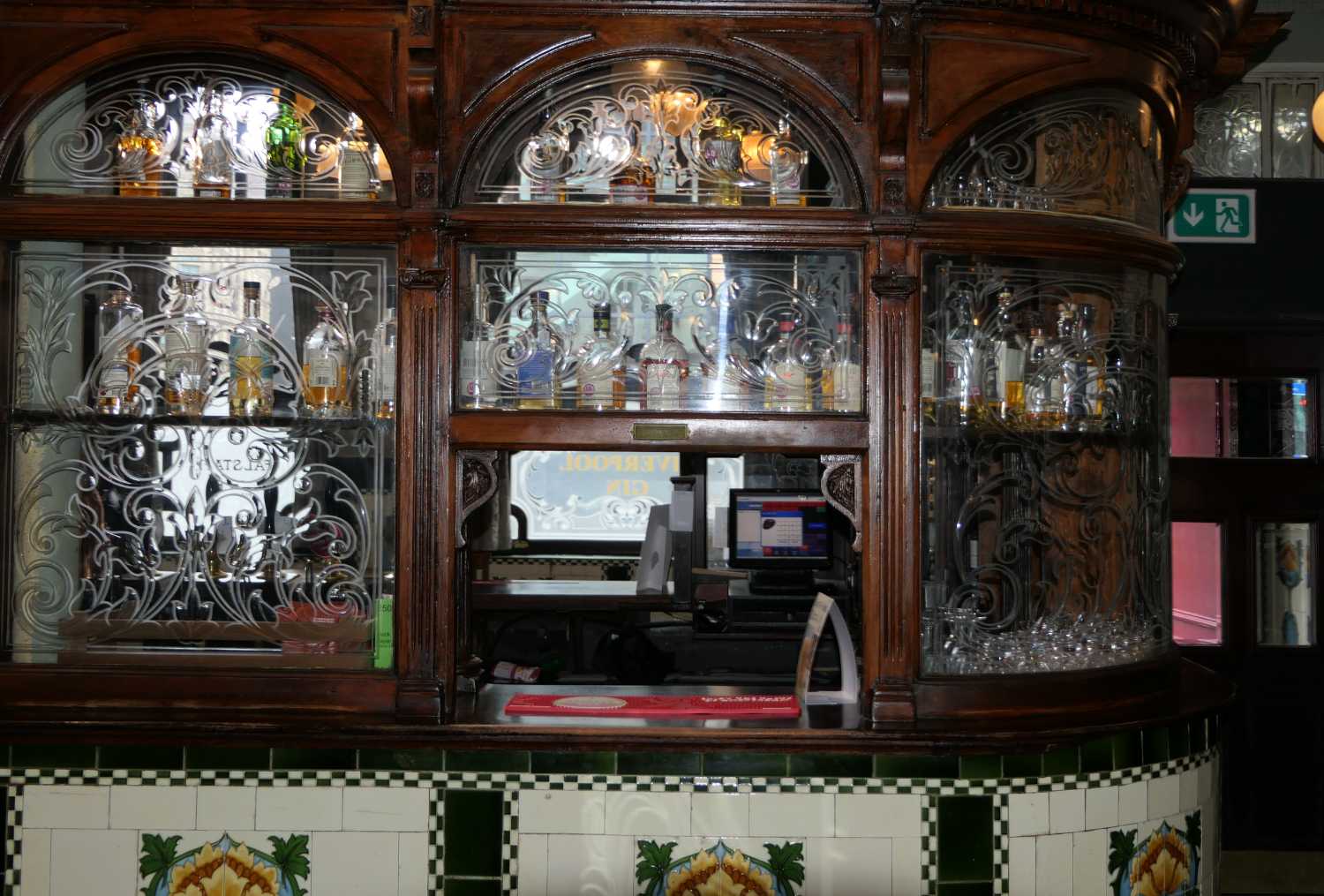 Inside the Lion Tavern, three
