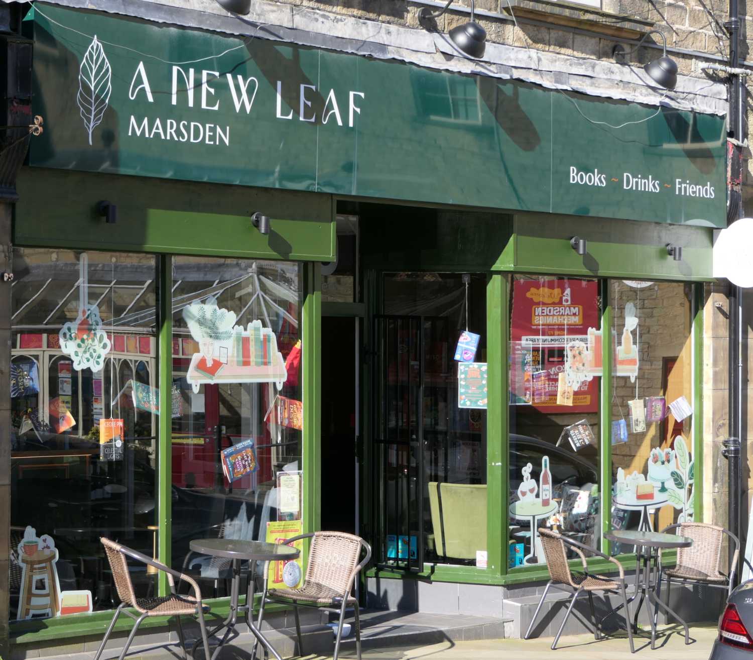 A new leaf bookshop
