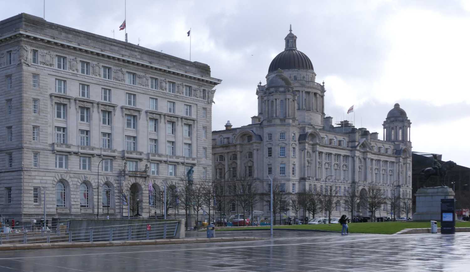 Cunard and Port of Liverpool Buildings at the Pier Head