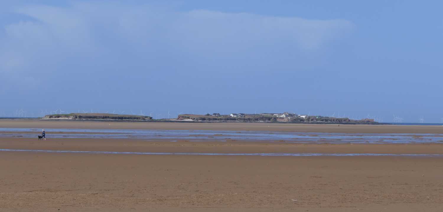 Hilbew islands from West Kirby Marina