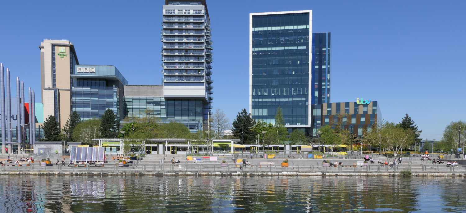 BBC and ITV studios at the north bay