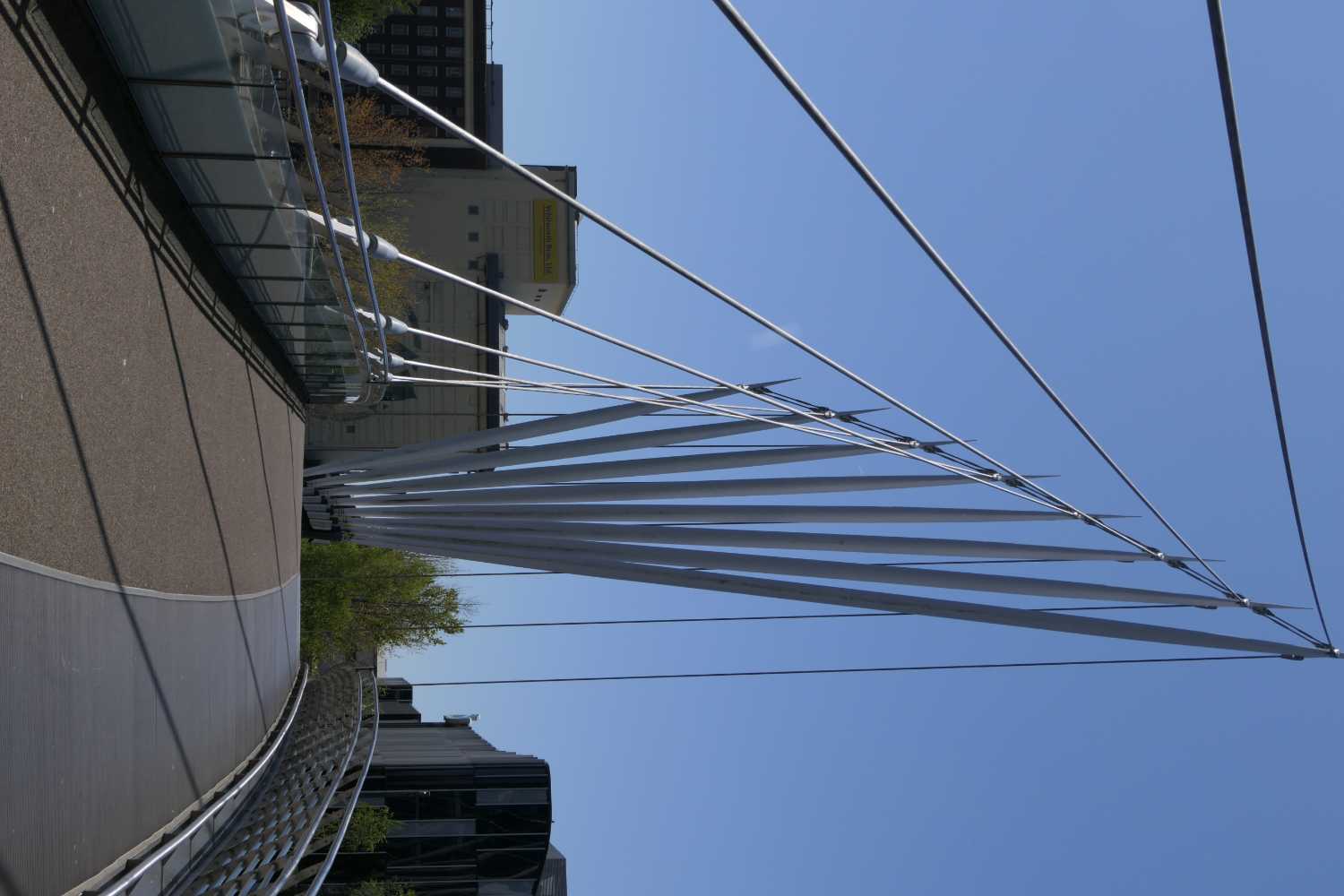 Media city footbridge, two