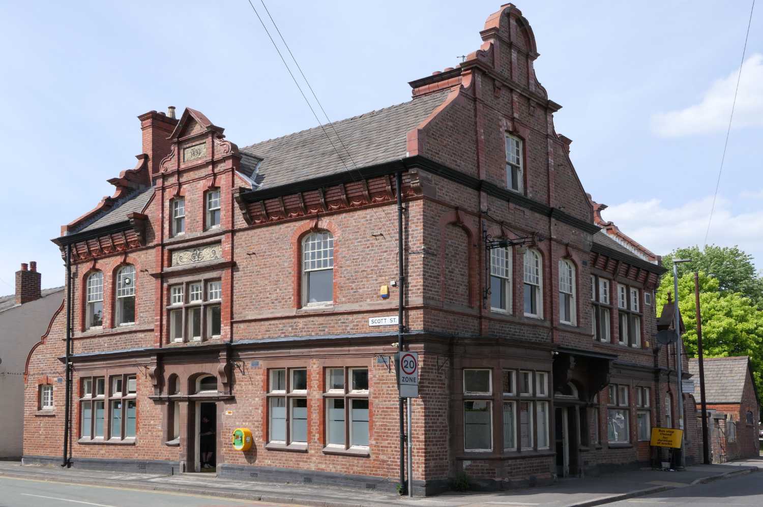Outside of the Albion pub