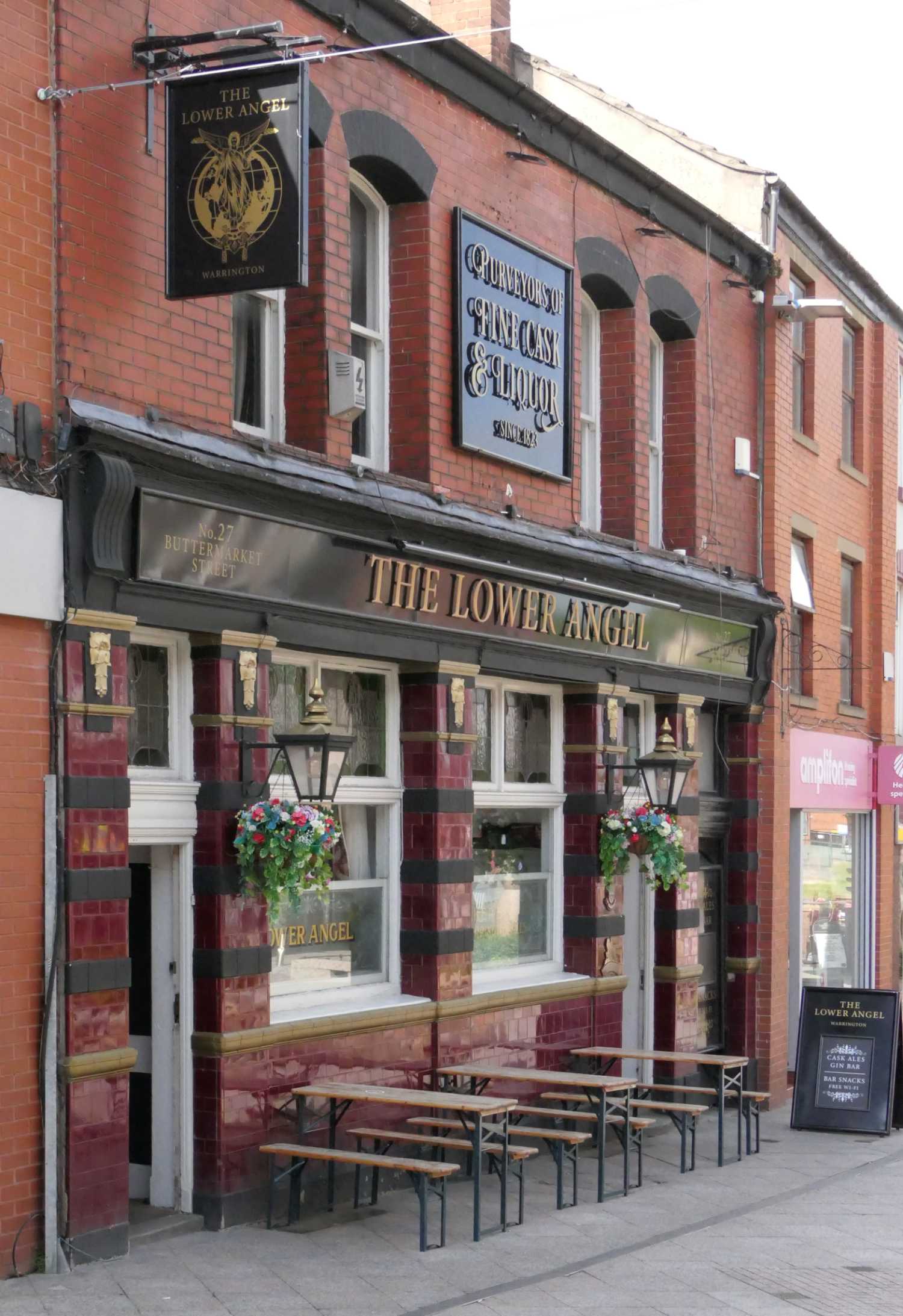 Outside of the Lower Angel Pub