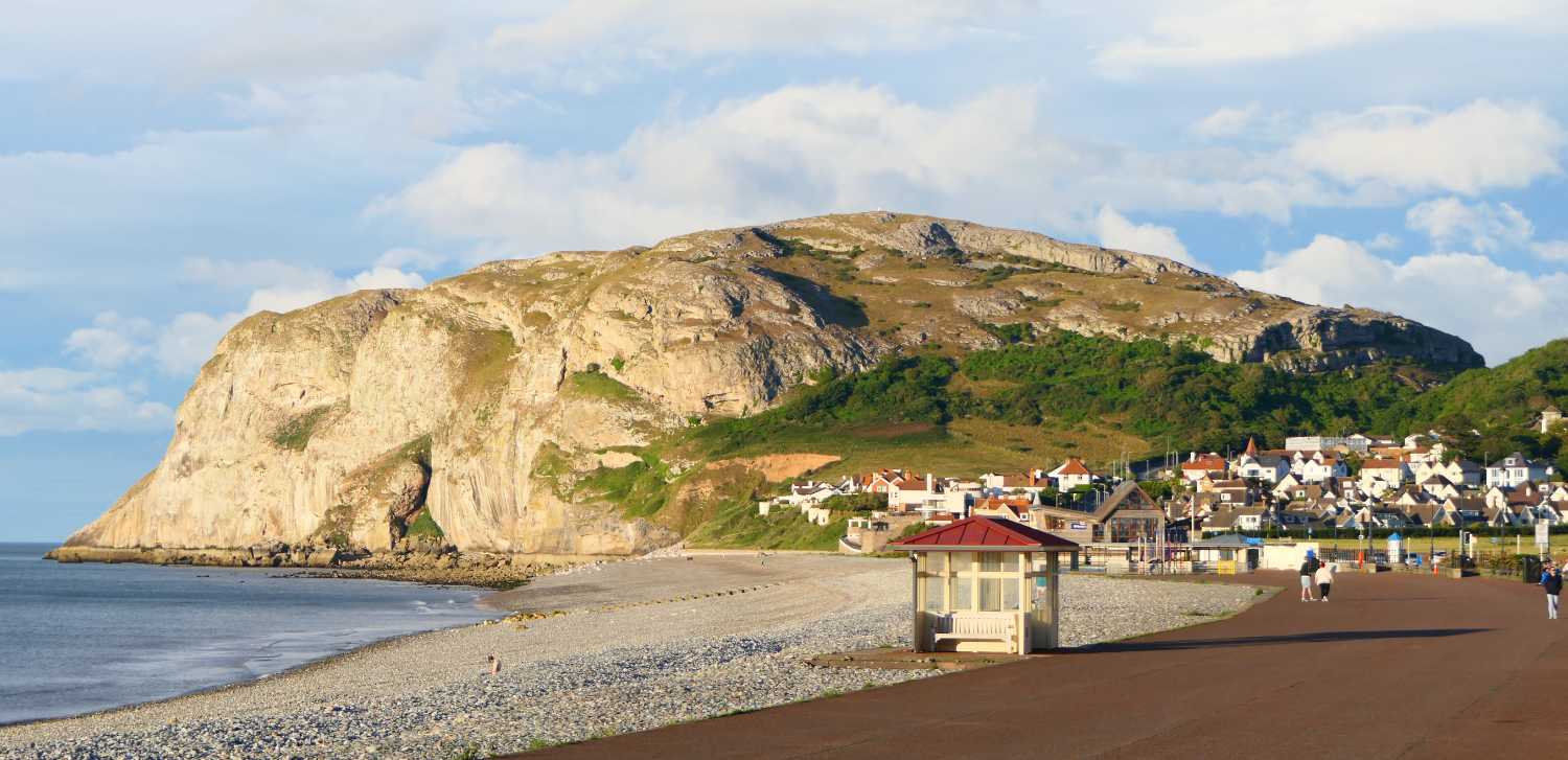 The Little Orme at sunset