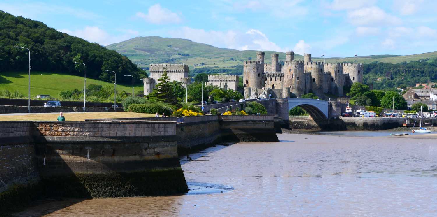 Conwy Castle, two