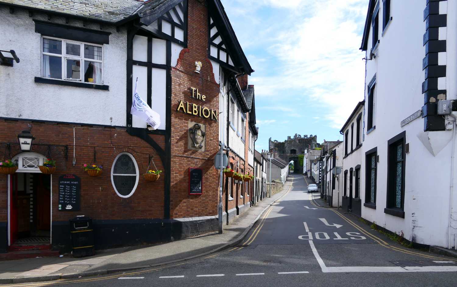 The Albion pub, Conwy