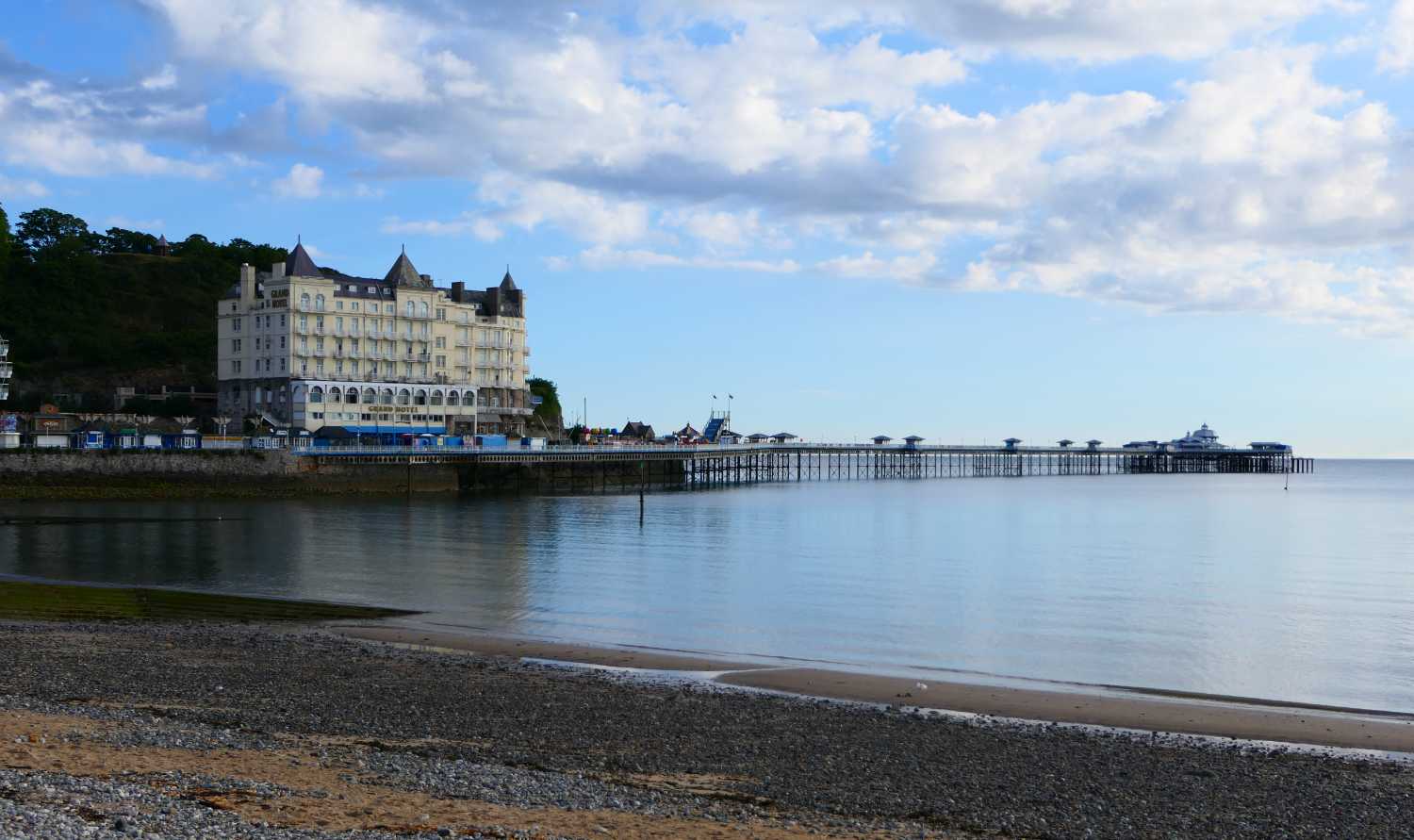 Grand hotel and pier