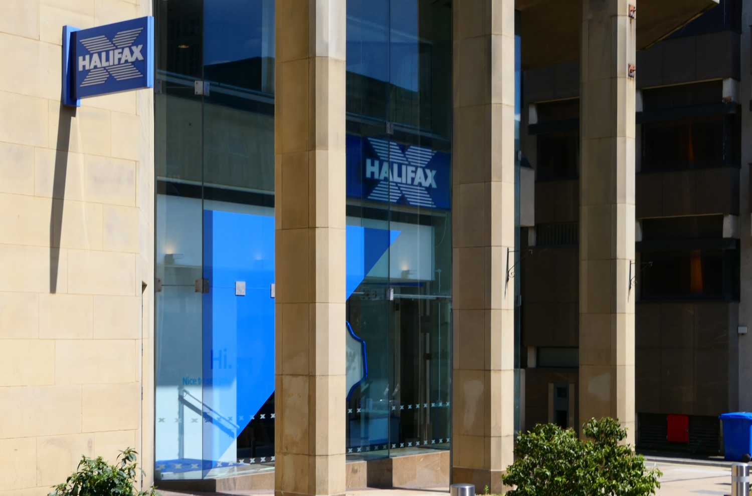 Huddersfield Halifax Bank Branch