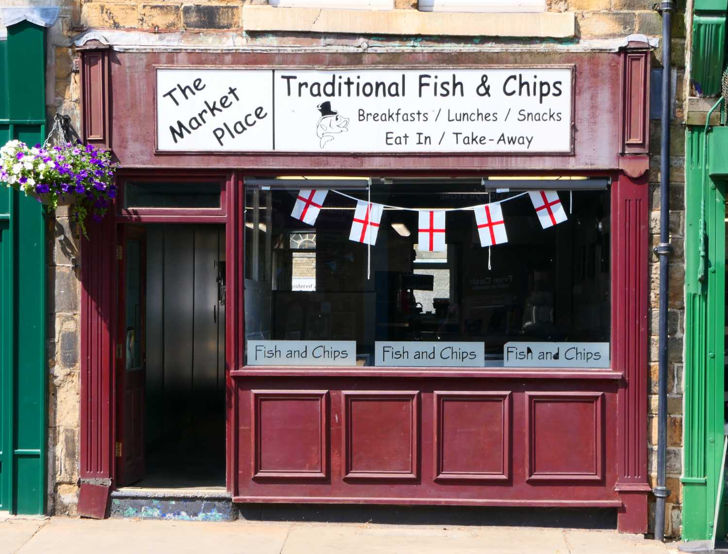 The market place fish and chip shop