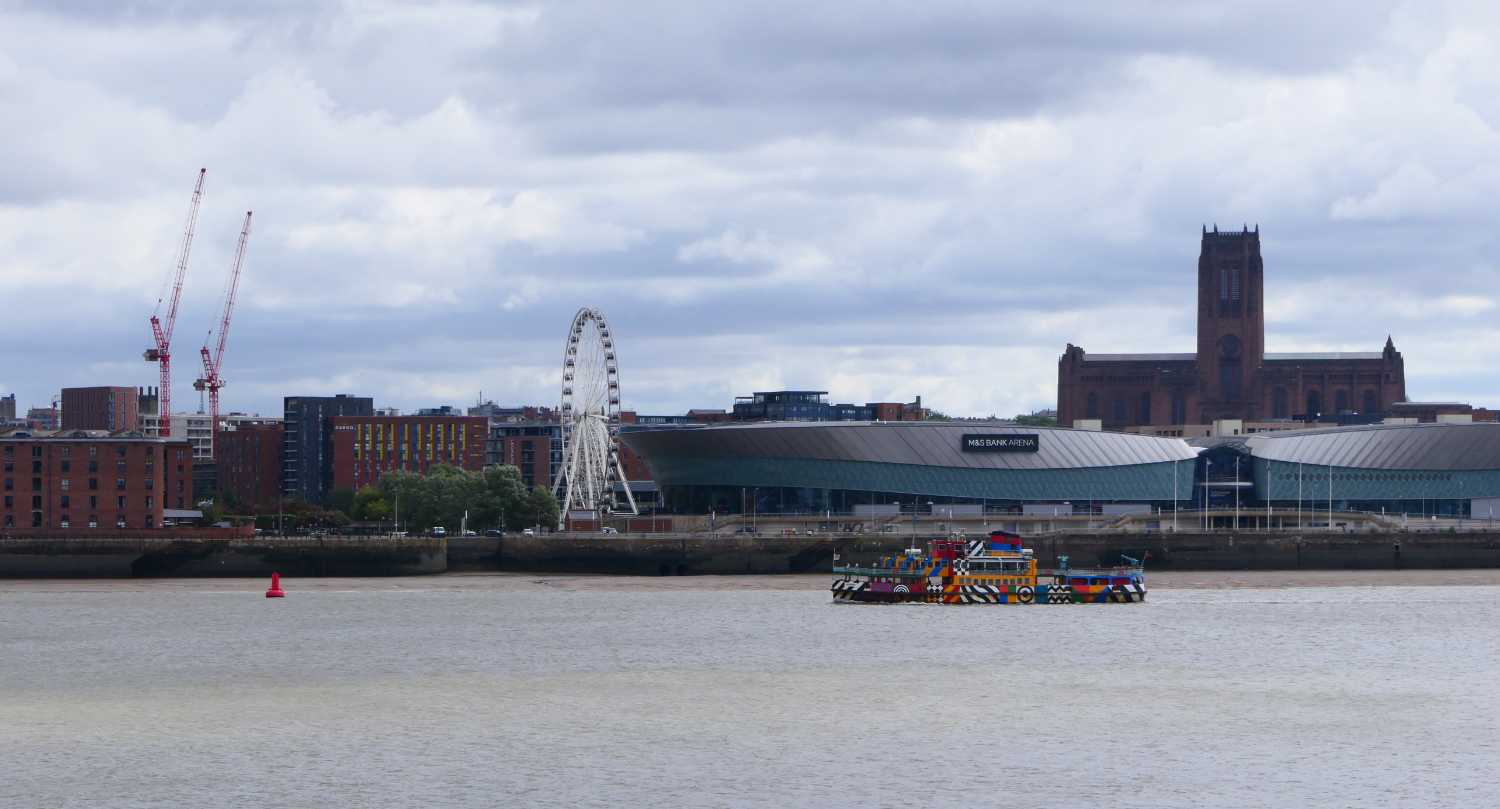 Snowdrop passing the Anglican Cathedral