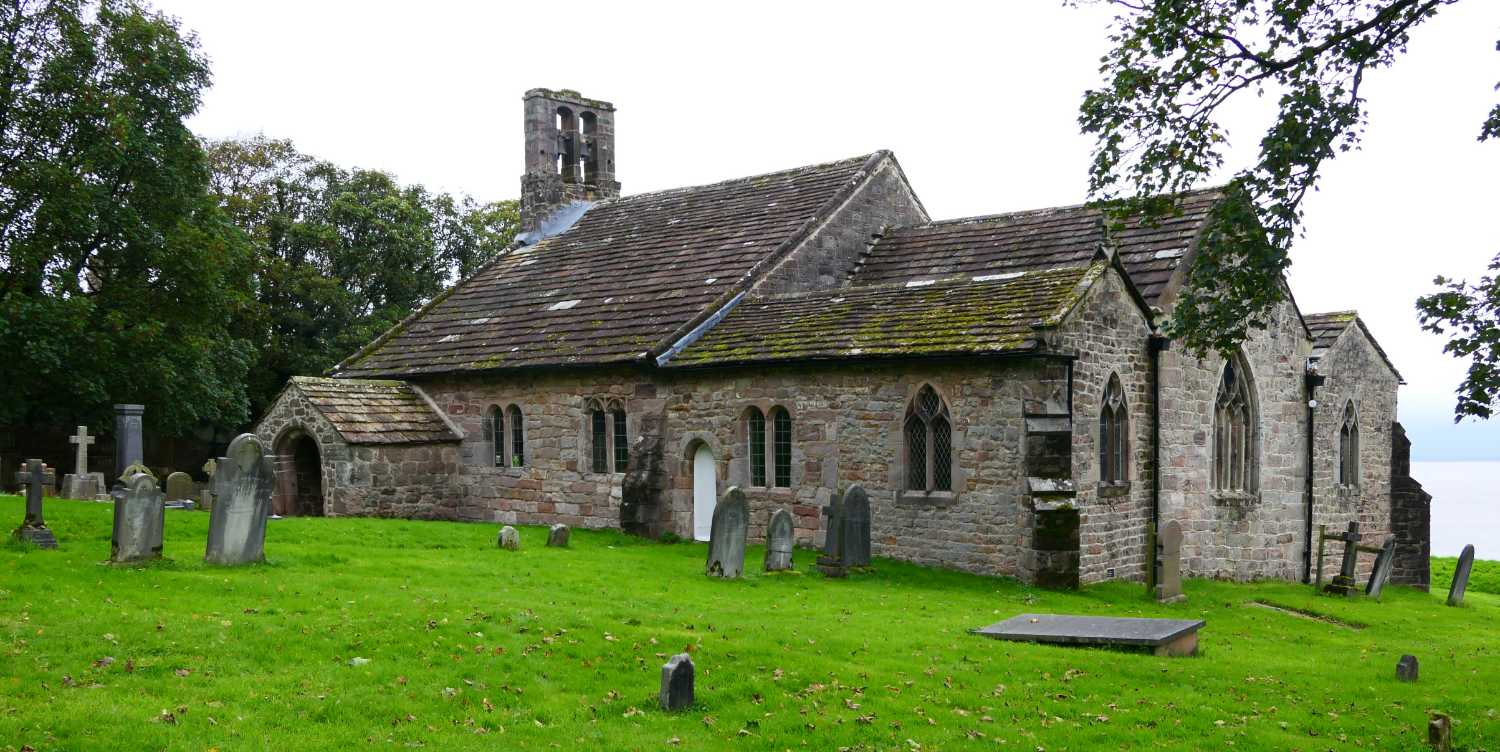 St. Peter's church from the land
