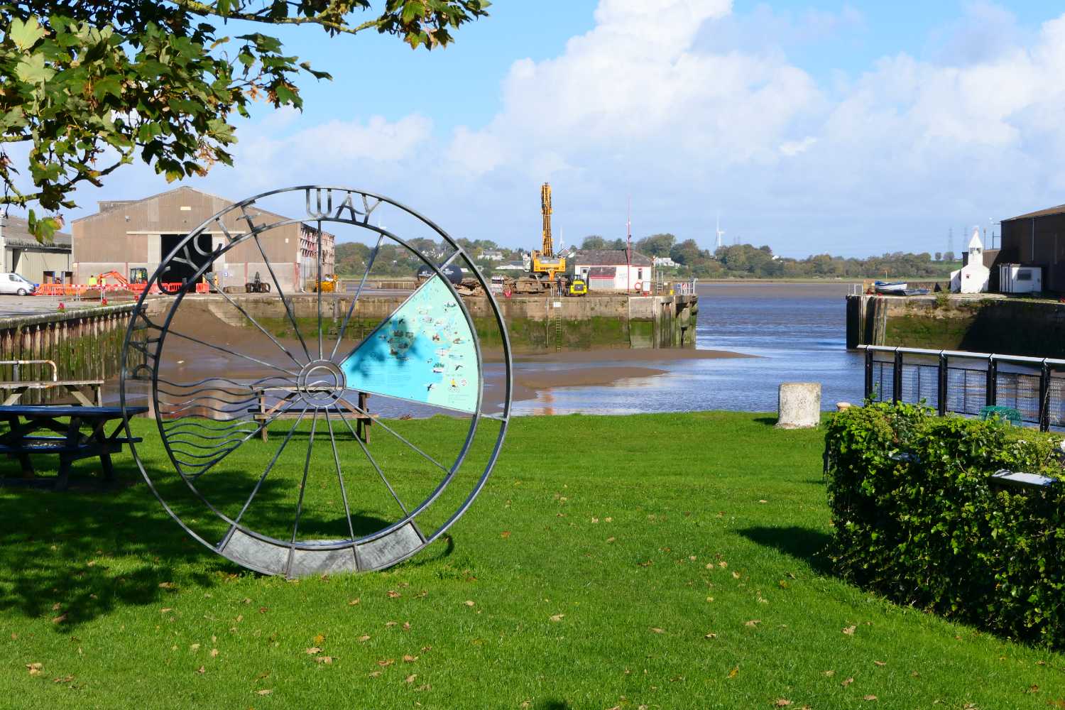 The lock at Glasson Dock