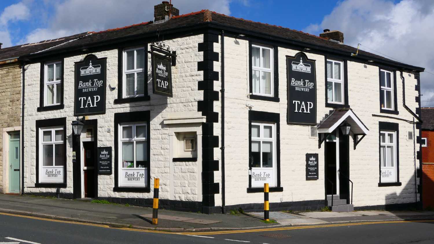 Outside of the Bank Top Tap, Bolton