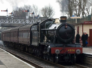 Steam Train at Bury Station