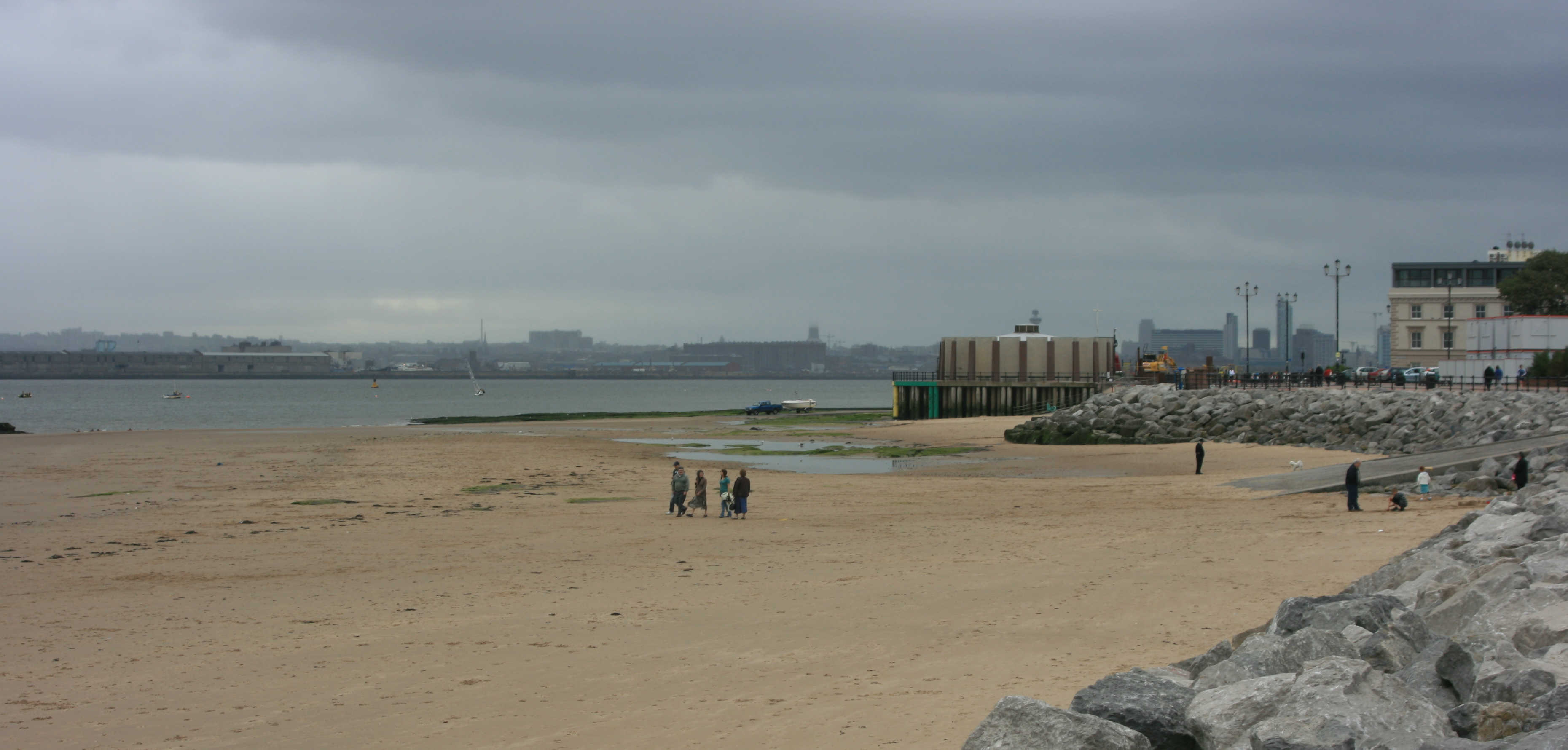 The Wirral coast, September 2007